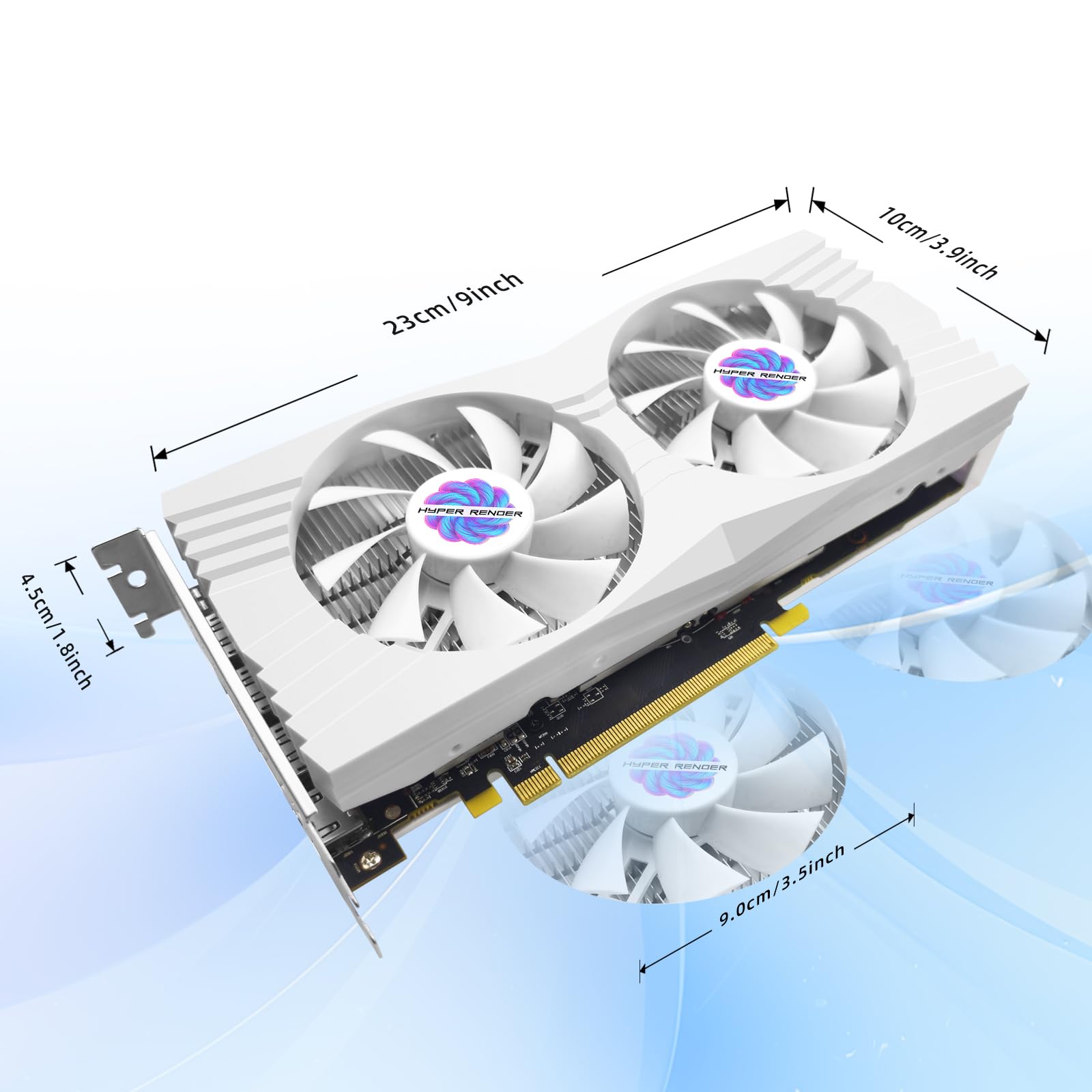 Amazon.com: HyperRender RX 580 8GB Graphics Card 2048SP DDR5 256