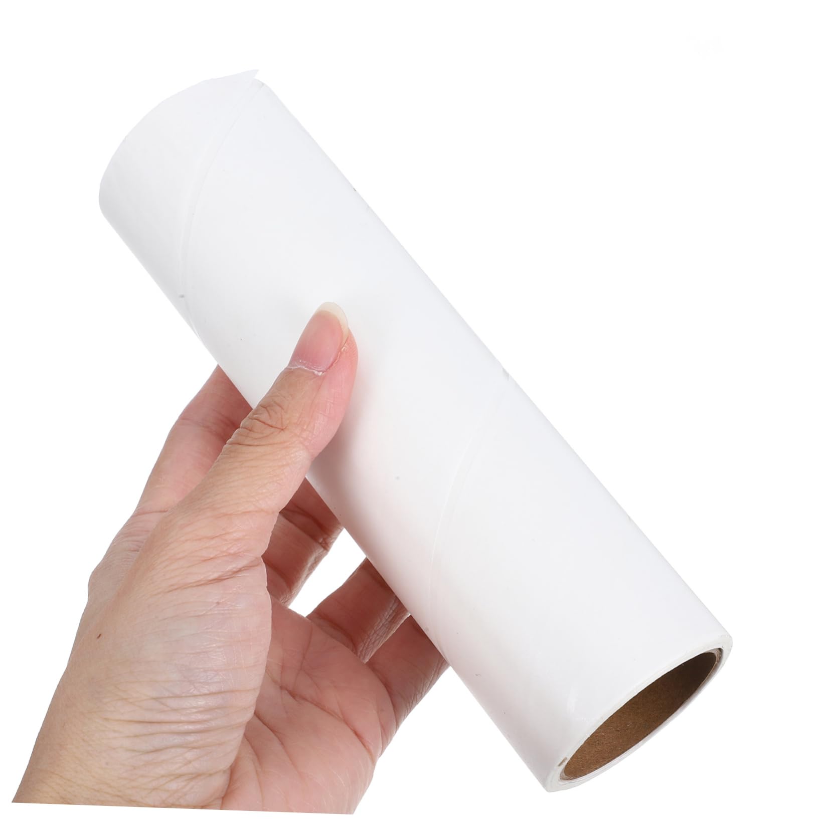 Recambio de Rodillo Quitapelusas Adhesivo para Ropa 10 Rollos | Papel Blanco, 50 Hojas por Rollo, para Pelo de Mascotas, Formato Reutilizable y Versátil