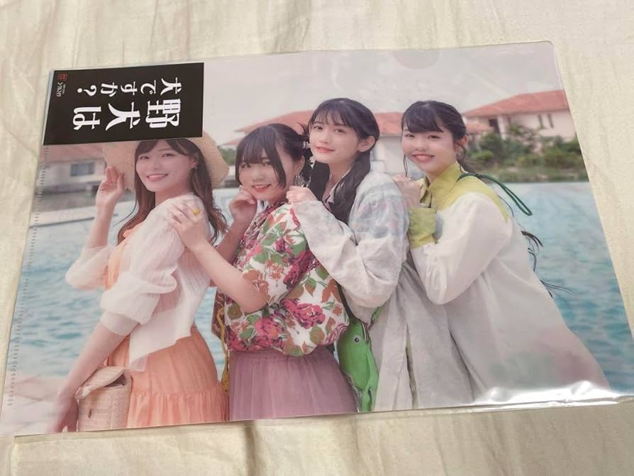 HKT48 限定クリアファイル セット 西7-1] A4クリアファイル2022（太秦萌・松賀咲・小野ミサ