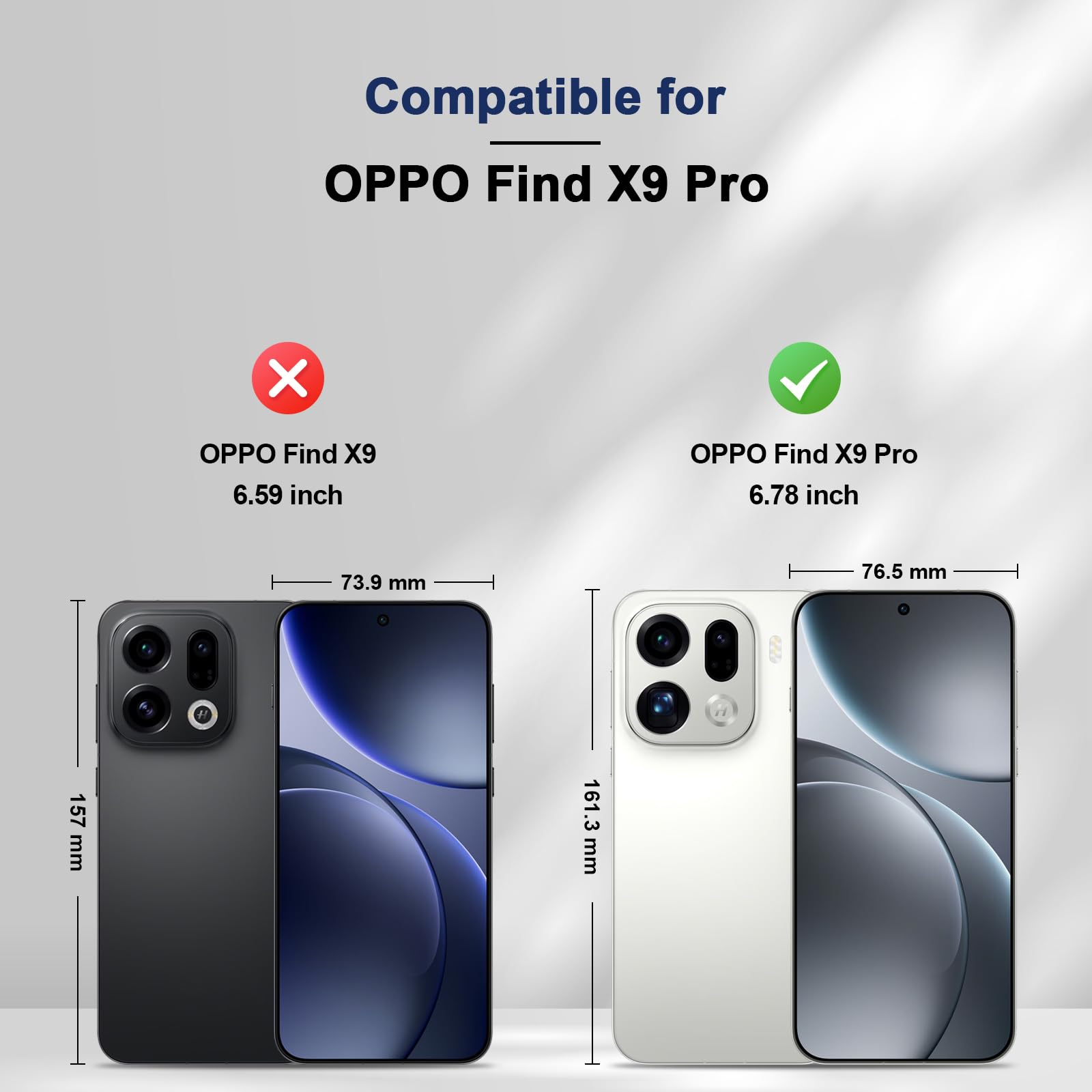 Jasonyu Funda para OPPO Find X9 Pro,Cuero PU Carcasa,Tipo Libro Flip Case con Tarjetas y Cartera,Soporte Plegable,Cierre magnético,Capa (Azul) — view 2