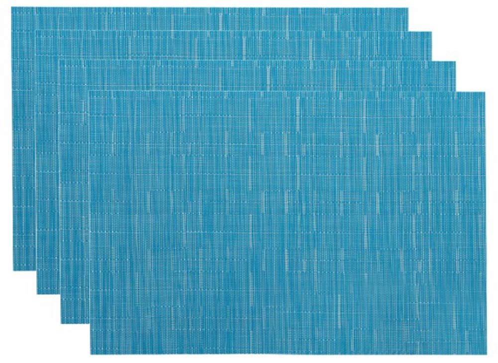 LivebyCare Placemats Set of 4 Heat-Resistant Stain-Resistant Non-Slip Placemats,Washable Insulated Place Mats,Home Kitchen Table Mats 11.8X17.7 Inch,