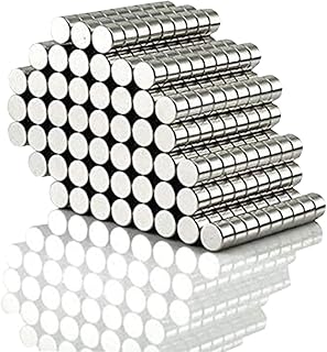 200 Pcs Mini Refrigerator Magnets,Strong Whiteboards Magnets Used for Office Magnets DIY & Crafts Magnets Map Magnets Multi-Use for Small Round Permanent Neodymium Magnets (3X2 mm)