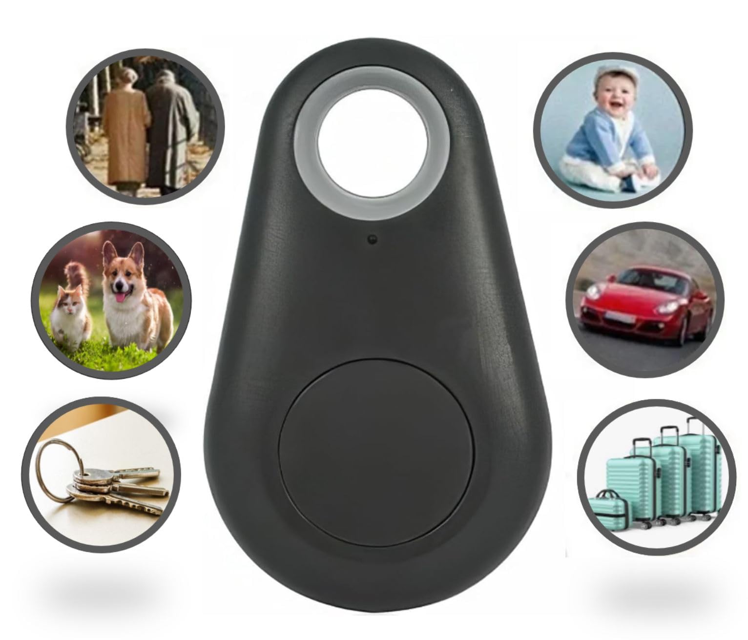 KUWUNG Mini Localizzatore GPS Per Gatti E Cani - Impermeabile IP65, Batteria 365 Giorni, Senza Canone - Foto 5