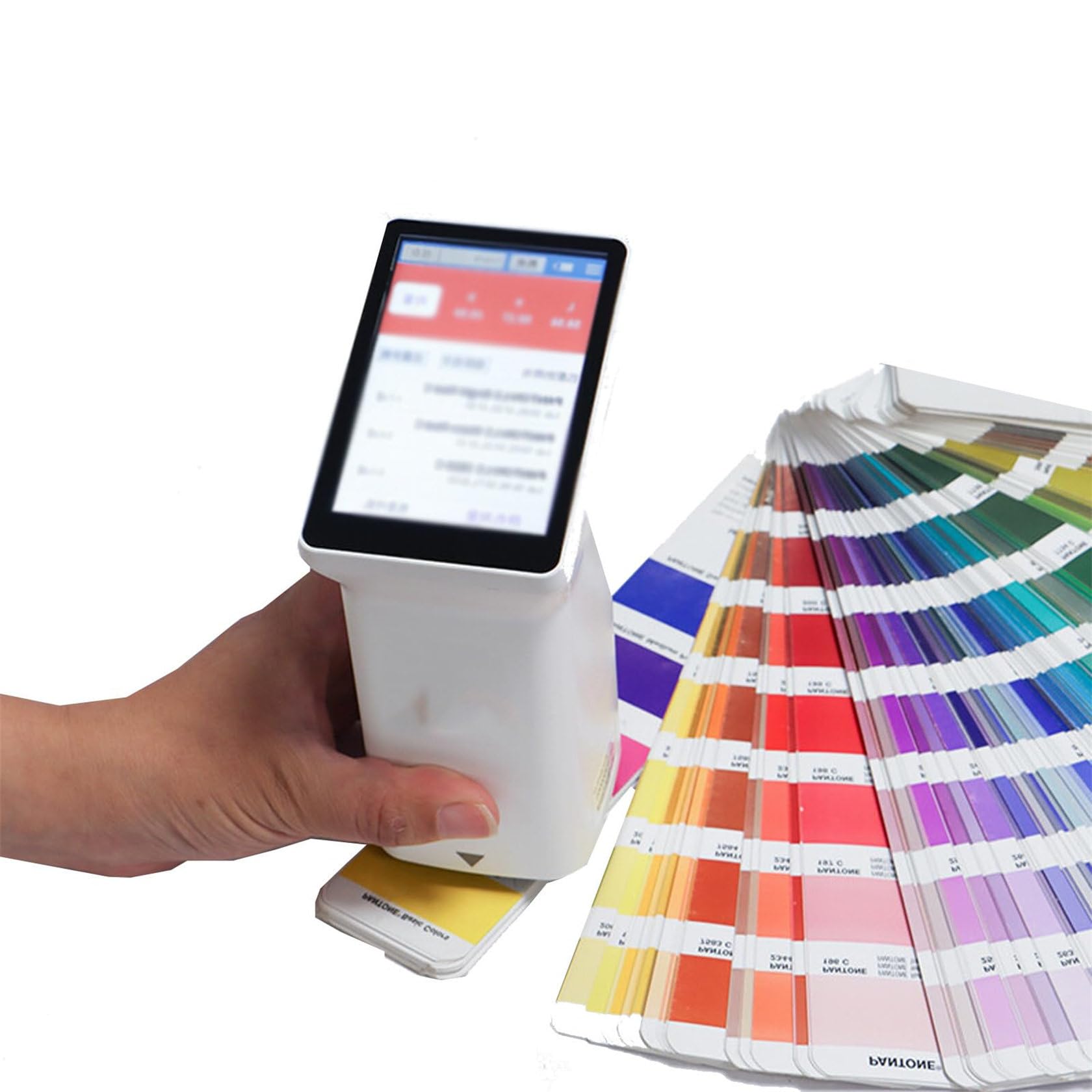 Colorimeter Color Reader Color Difference Meter Portable Color Analyzer Chroma Meters for Coating Plastic Paint Color Measurement Comparison