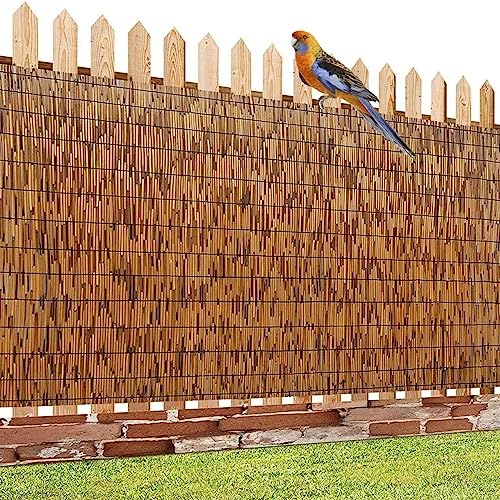 DecorativePrivacy �t�F���V���O�X�N���[�� �K�[�f��&�o���R�j�[�p �}���`�T�C�Y �K�[�f���t�F���X (130cm x 400cm / 4.3�t�B�[�g x 13�t�B�[�g) - ����/���O�ł̎g�p�ɍœK