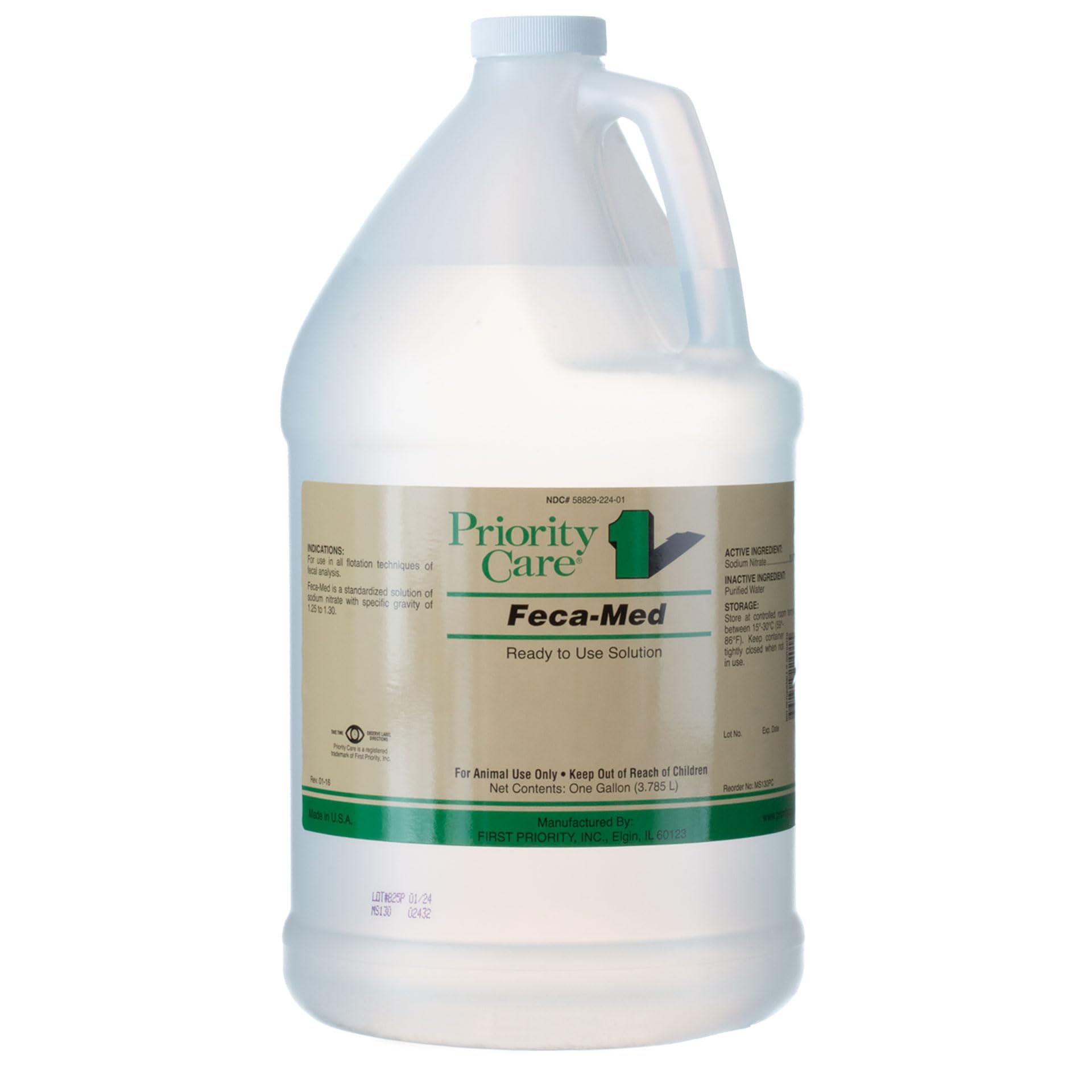 VedcoFeca Med, Ready-to-Use Solution - 128 Fl Oz