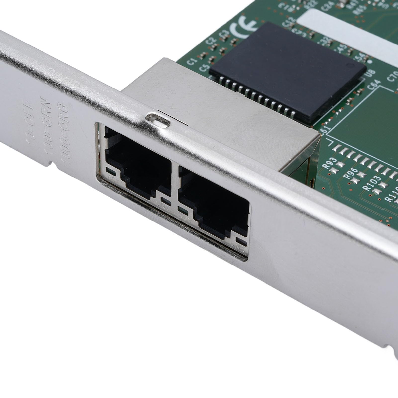 Fabater Adattatore Server Gigabit Ethernet PCIE I350-T2 Scheda di Rete a Doppia Porta Veloce Ed Efficiente per Server Aziendali