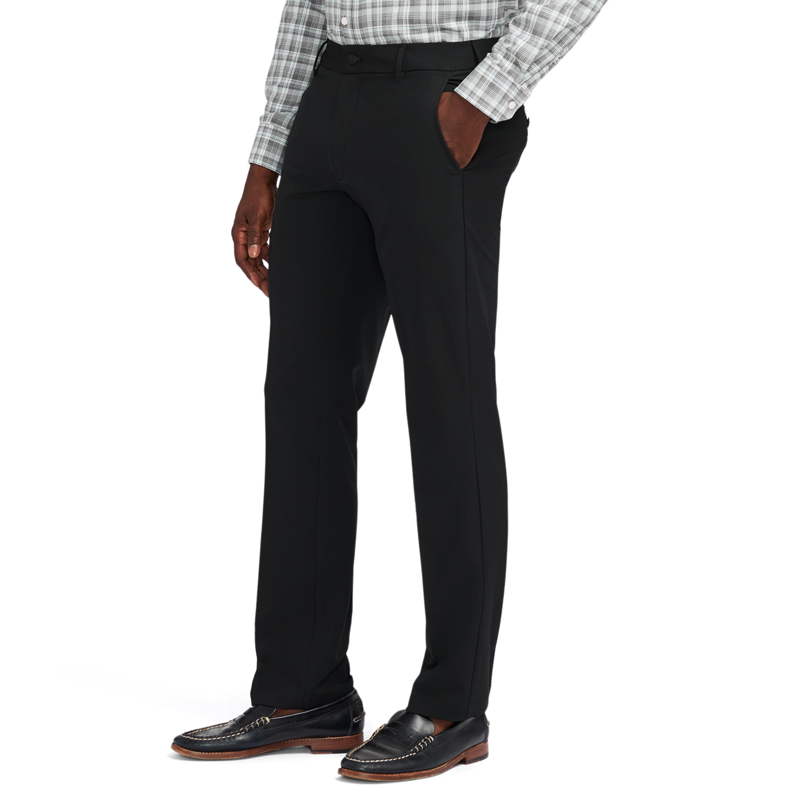 Izod Non-Iron Stretch Straight Fit Flat Front Traveler Chino Pant Pantalones Informales para Hombre
