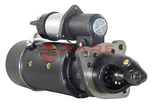RAREELECTRICAL Nuevo motor de arranque compatible con 12 dientes y 12 voltios en sentido contrario a las agujas del reloj 12R0403 10461325 10478968