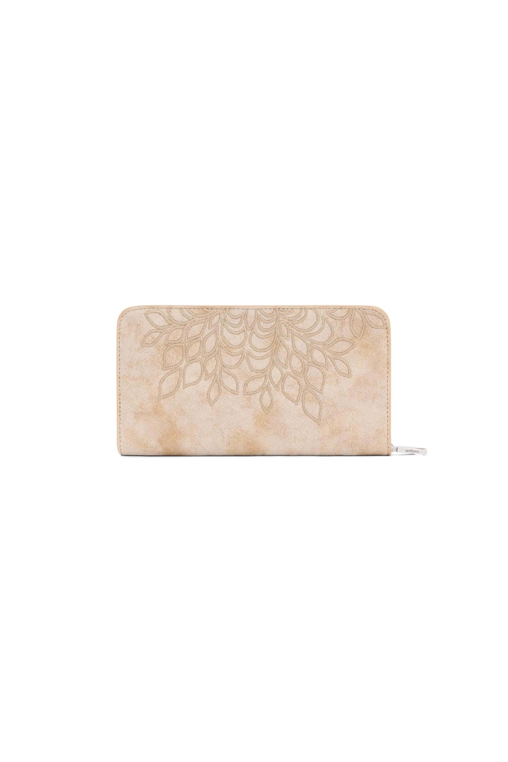 Desigual portafoglio Sierra Sand Fiona Long Wallet Arena Vigore beige