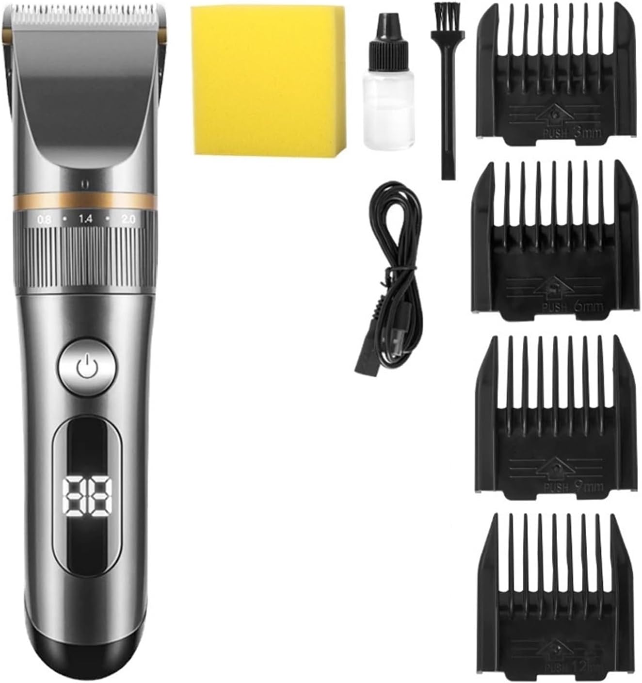 Professional Hair Clipper for Men，Beard Trimmer Machine for Shaving，Hair Cutting Machine Beard Trimmer Hair Trimmer