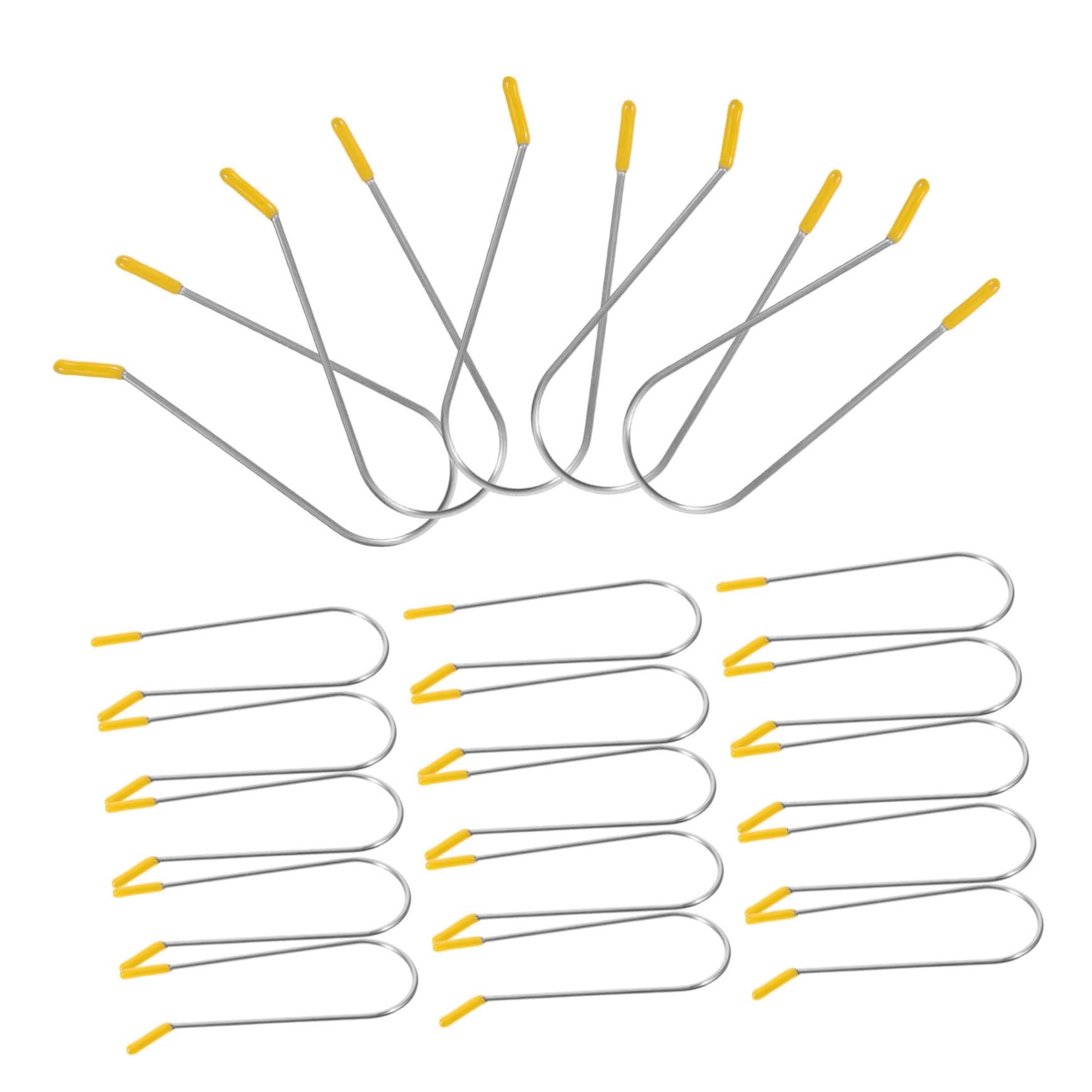 FRCOLOR 80 pinzas de repuesto para rodillos calientes, clips de repuesto para rodillos calientes, horquillas de repuesto, pinzas para el cabello, pinzas para el rizador caliente, clip de repuesto para