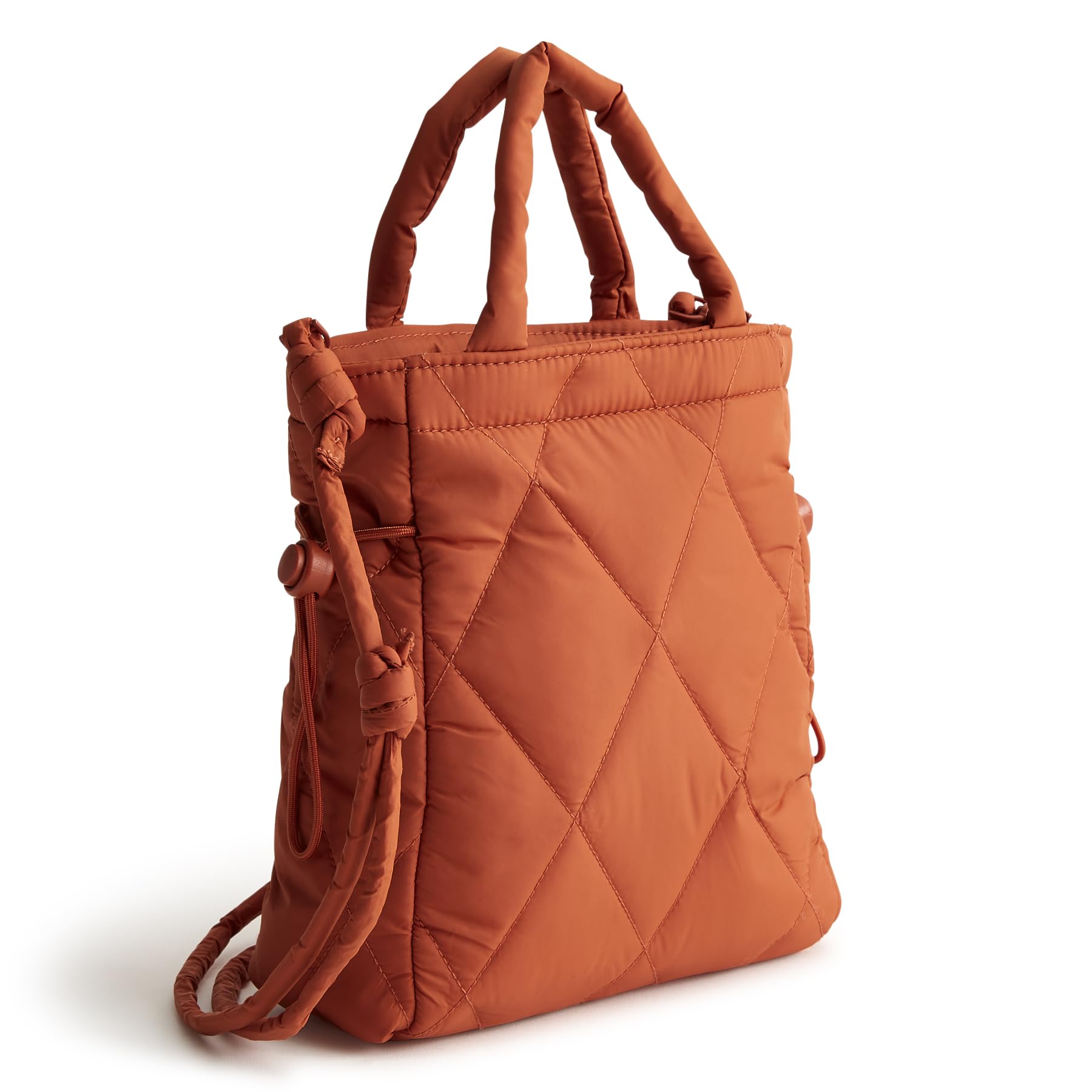 Vera Bradley Women's Nylon Mini Original Tote, Potter's Clay, One Size