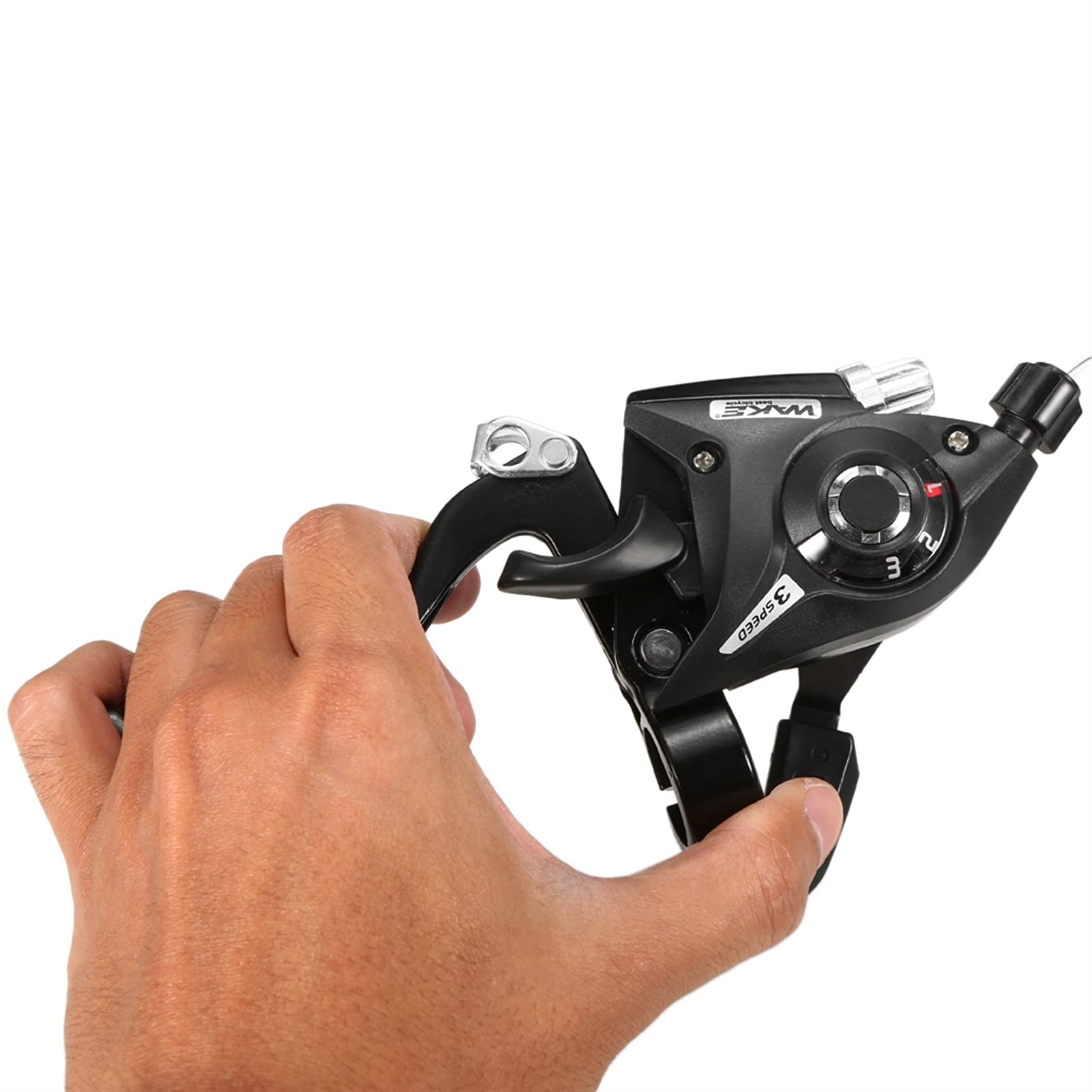 Leva del freno per bicicletta, 2 pezzi, cambio velocità per bicicletta con cavo del cambio, set di leve freno per bici da mountain bike a 21 velocità (colore: 24)