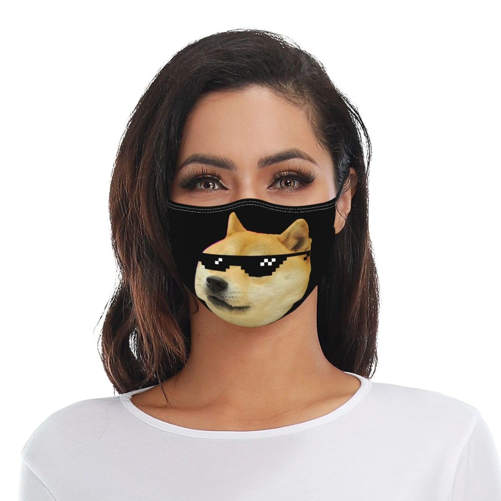 Mr Doge Meme Dog Adult Dust Mask Adjustable Dust Face with 2 Filter69