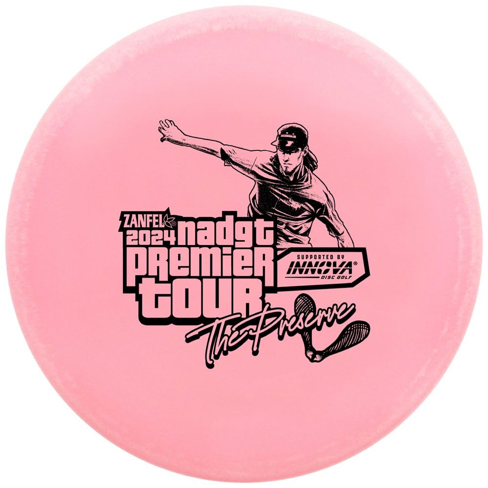Innova Limited Edition 2024 NADGT at The Preserve Color Glow Champion XD Putter Golf Disc, 173-175g