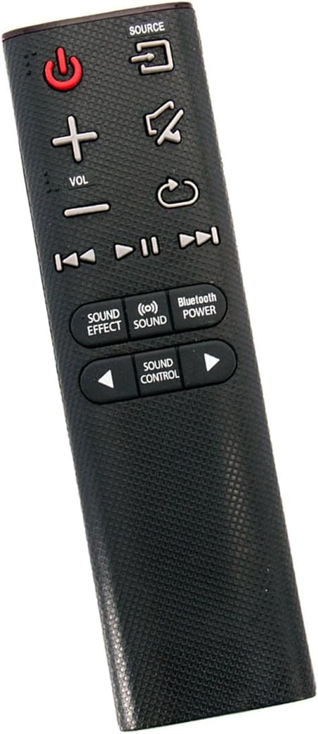 Replaced Remote Control Compatible for Samsung HW-J4000 AH5902733B HW-K370/ZA HW-K550 HWK651 HWKM37 Sound Bar System