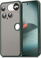 Vista 163 de Funda Qiinogow compatible con Samsung Galaxy A23 4G/5G, cubierta delgada para teléfono con absorción de golpes, funda protectora de fibra de carbono