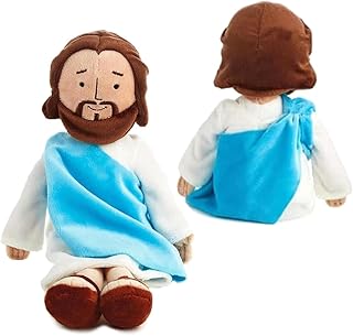 KRRFDP 13 Inch My Friend Jesus Plush, Classic Christ Religious Savior Jesus Stuffed Plush Doll Toy, Jesus Toy My Friend Je...