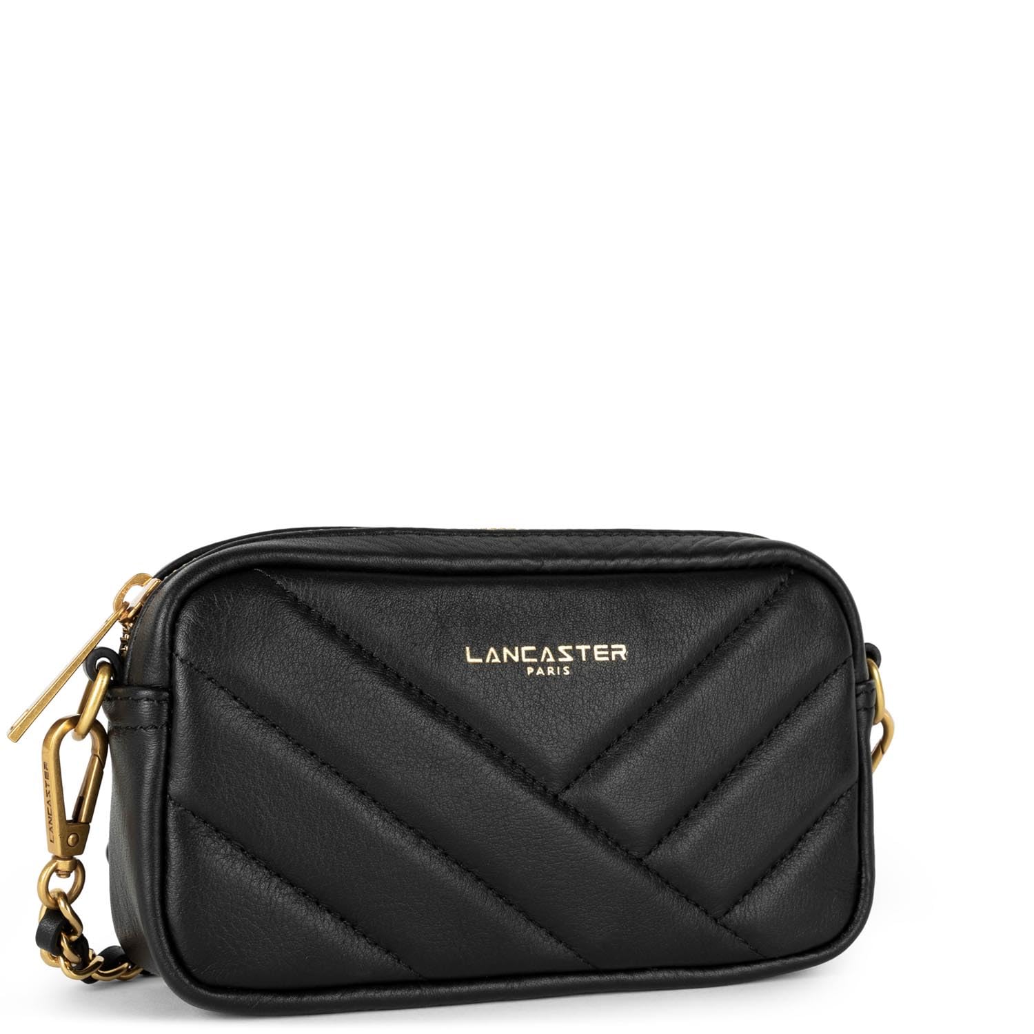 Lancaster Mini etui na smartfona - Miękkie wyściełane czarne