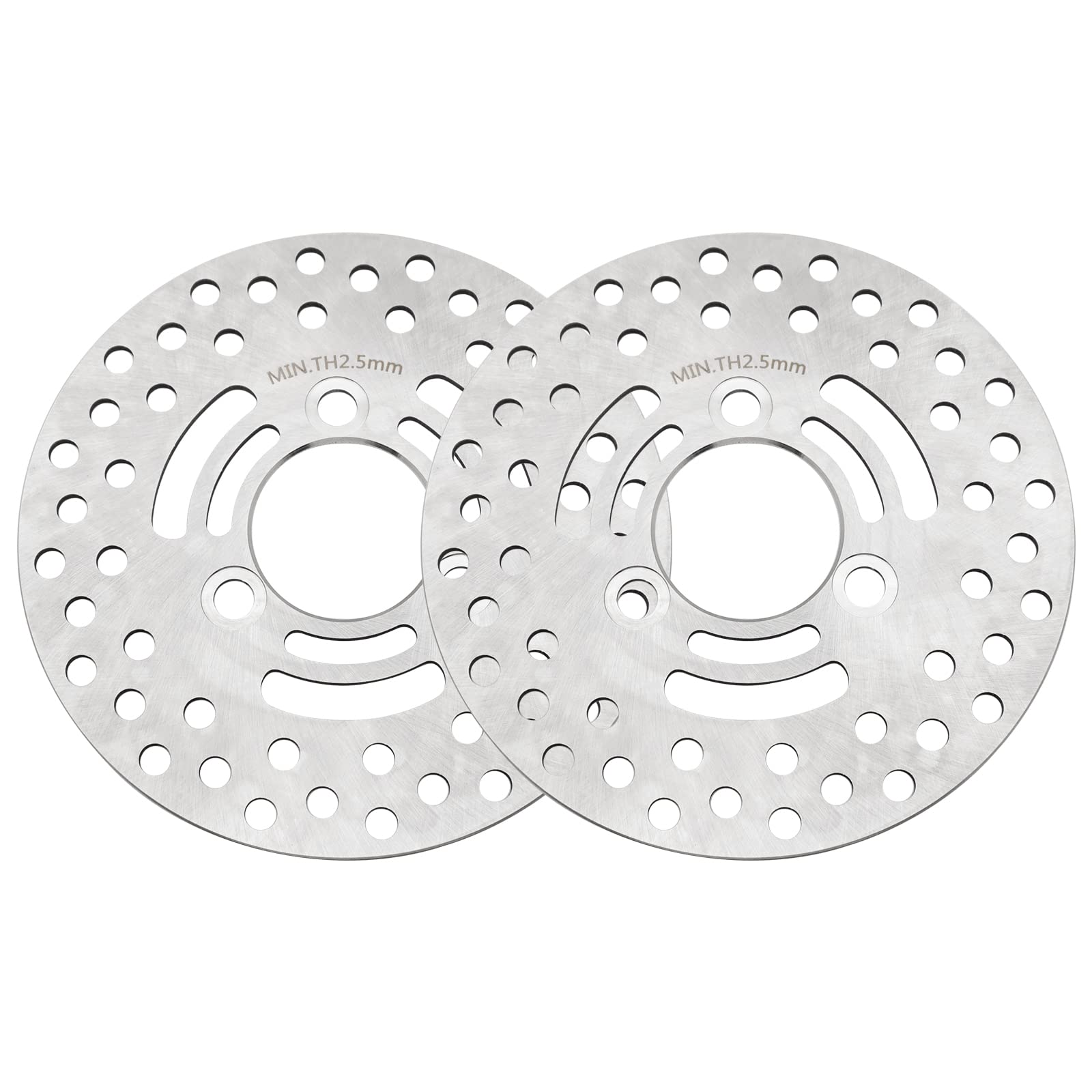 Photo 1 of M MATI 2PCS Front Brake Disc Rotor for Suzuki LT-Z400 2003-2014 LT-Z250 2004-2009 59211-07G00x2