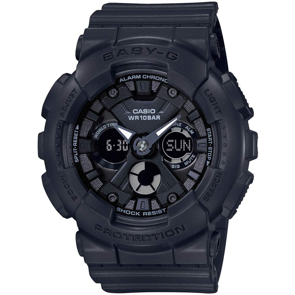 Womens Digital Watch with Resin Strap BA-130-1AER