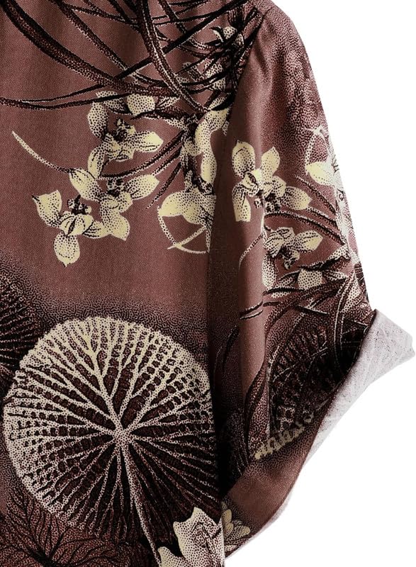Image of Men's Multi-Coloured Floral Printed Shirt for man | Half Sleeve Cotton Shirt for Men | Summer Shirts for Men
