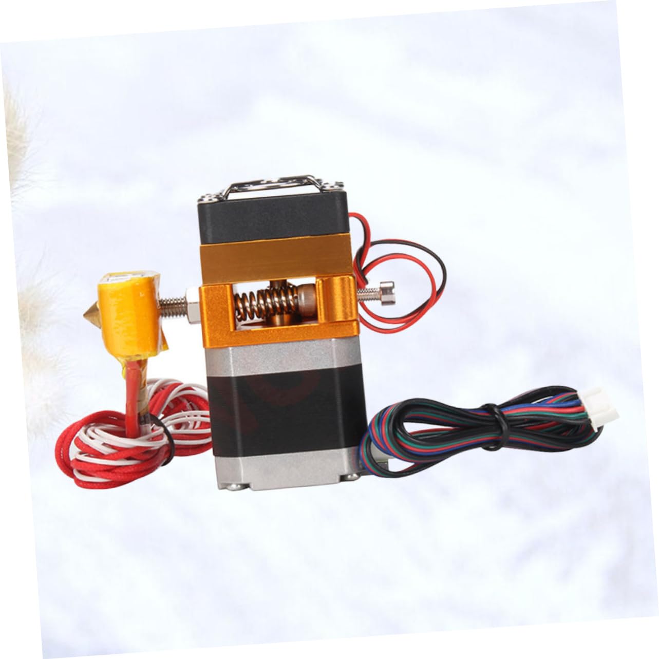 3d-drucker Extruderkopf 1, 75mm 0, 4mm 12v 40w aus Kupfer | Aluminiumlegierung und Edelstahl, als Ersatz für Defekte Einheit, Kompatibel mit Mk8 und Prusa I3