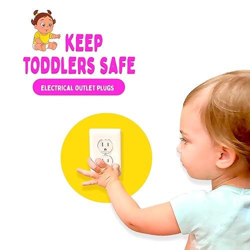 Miniatura 4 de Fundas para enchufes a prueba de bebés, paquete de 50 fundas transparentes para tomas de corriente, tapas de enchufe de salida fáciles de instalar,