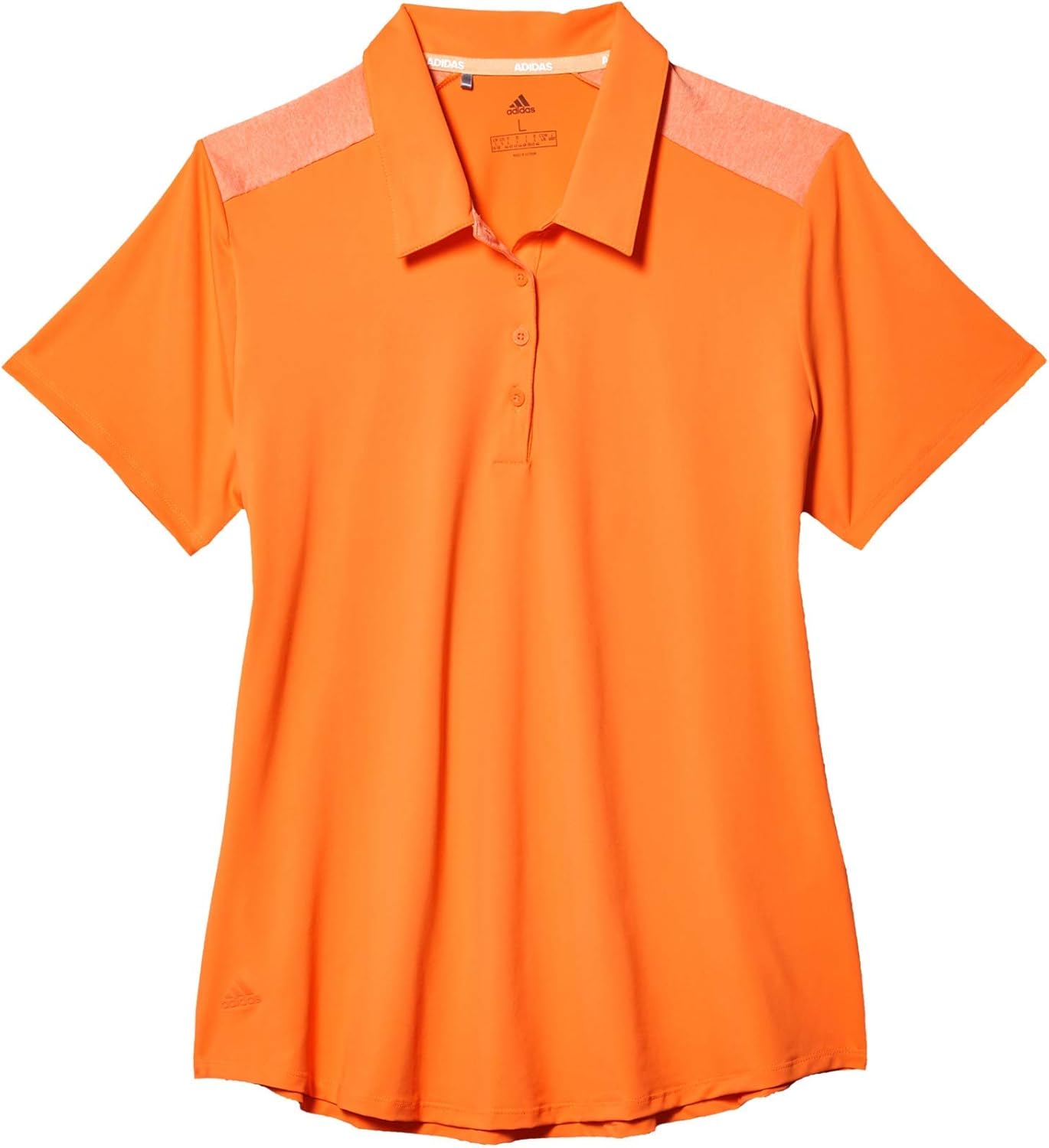 adidas Golf Ultimate365 Short Sleeve Polo, Amber Tint, Small