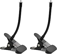 Vista 9 de Holicfun Clip Mount para cámaras Ring, Blink, Eufy, Google Nest, Wyze y Arlo para interiores y exteriores, brazo de ganso de 15 cm, ajuste flexible