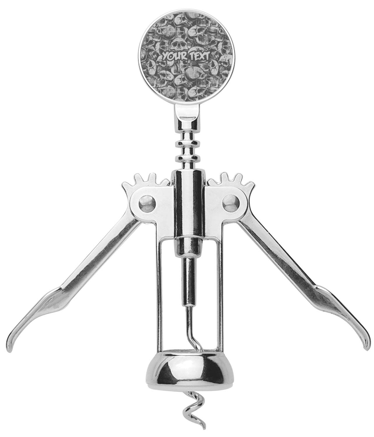 Personalized Skulls Corkscrew