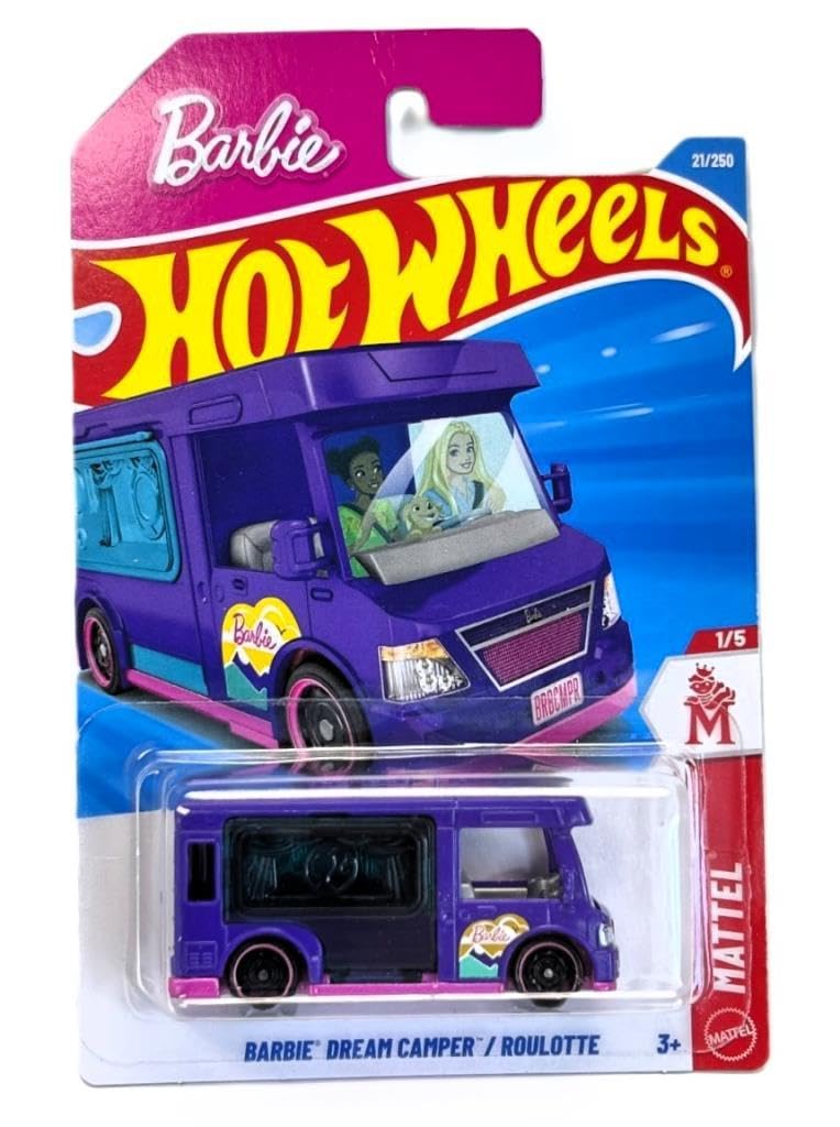 Hot Wheels Tekli Arabalar BARBIE DREAM CAMPER/ROULETTE (KISA KART) JJK72