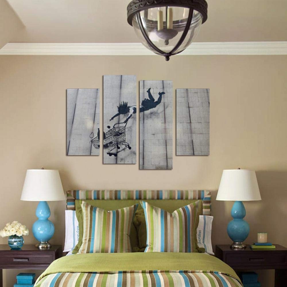 Art mural pour salon et decoration maison moderne peinture sur toile