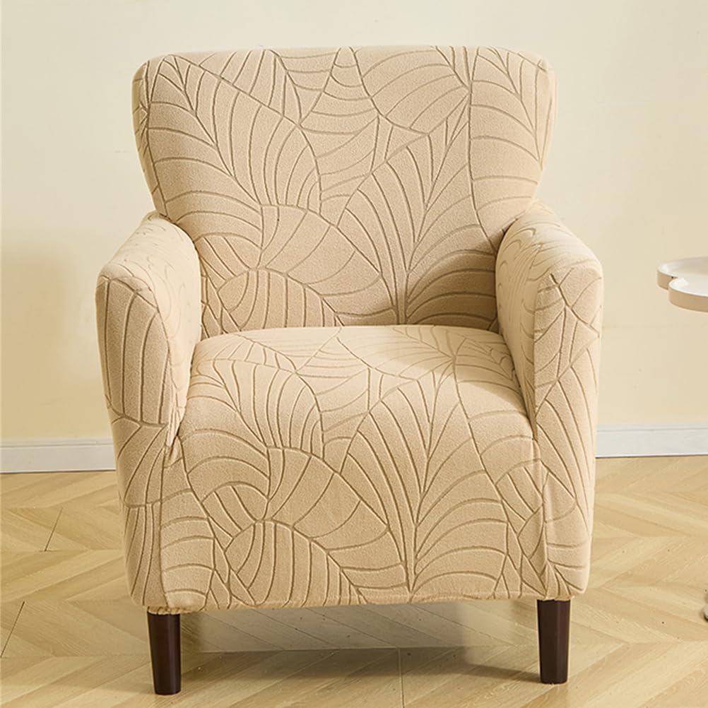 Armchair Sofa Covers 1-Piece Chair Cover for Living Room Stretch Chairs Slipcovers Removable Furniture Protector for Home Bedroom Furniture,Green
