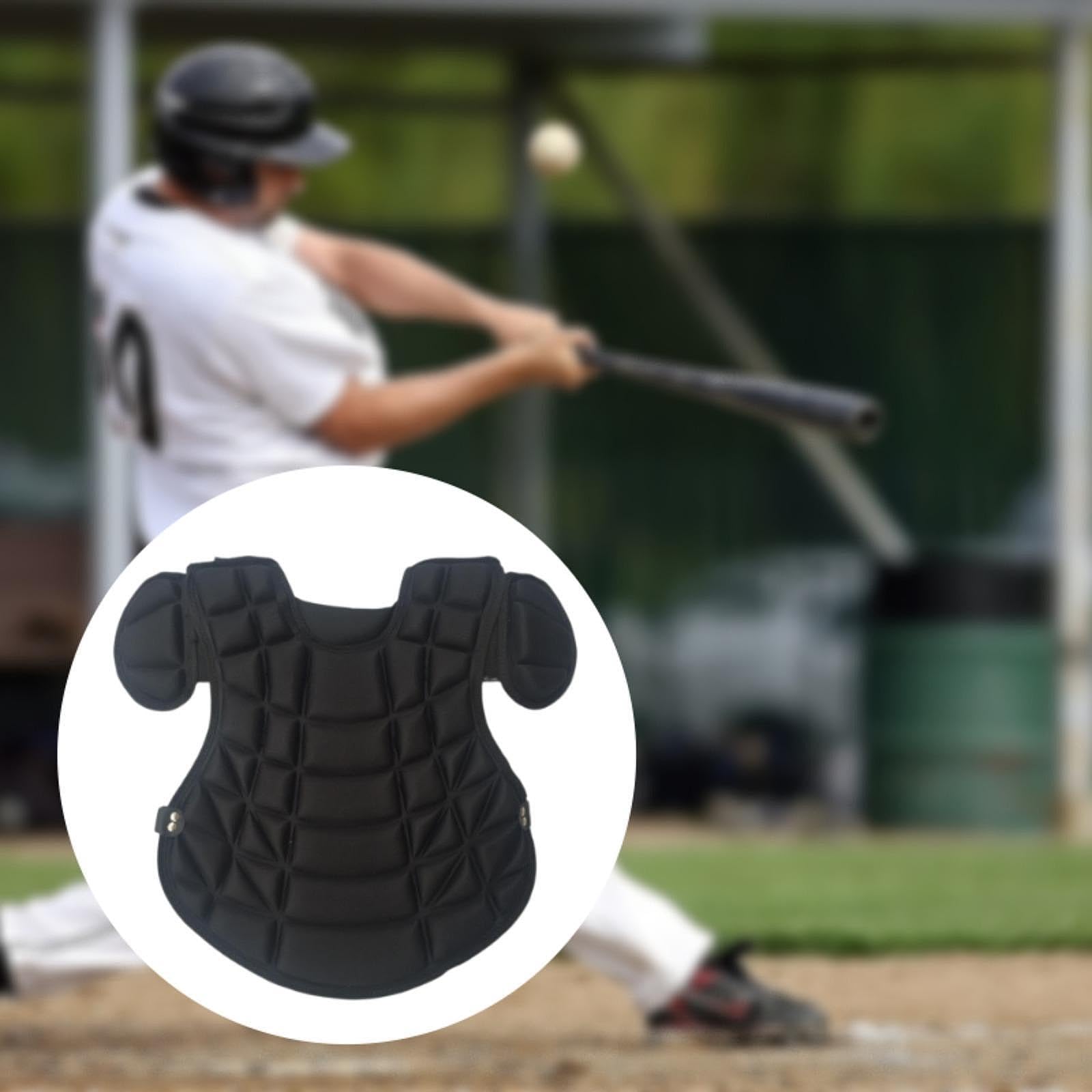 Perfeclan Protector de Pecho para Receptor, Equipo de protección para softbol, Deportes al Aire Libre, Boxeo, béisbol, protección Corporal Ajustable