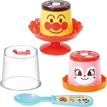 Joy Palette JOYPALETTE Anpanmans Pop and Push Pudding Set