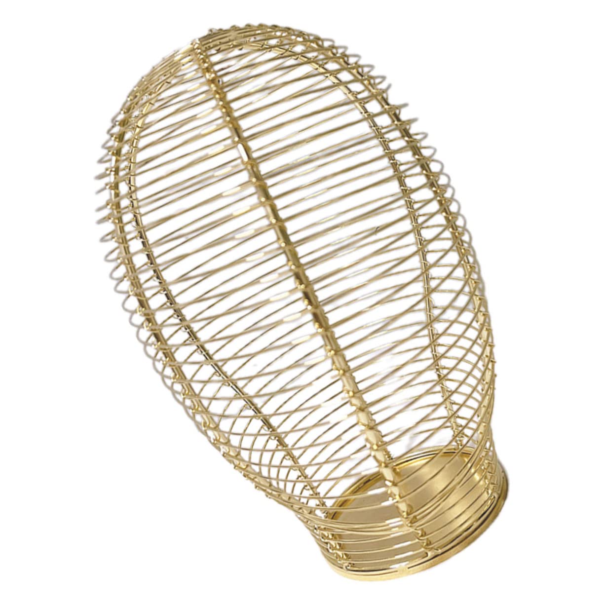Homoyoyo Perchero Para Guardar Sombreros Modelo Cabeza De Metal Hierro Forjado Dorado