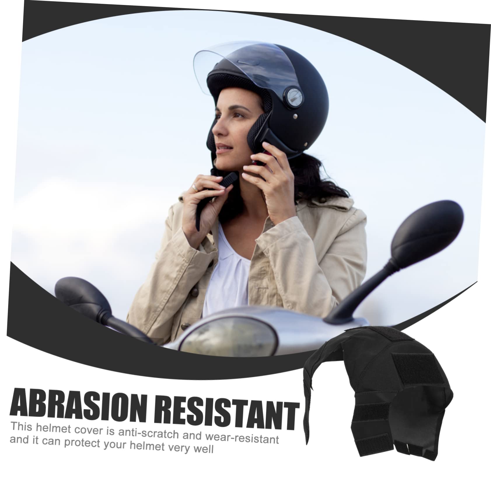 ibasenice Helmet Cover Wear-Resistant Outdoor Sleeve Stylish Protector for Cs Activities Scratch -Static Accessory for Helmet