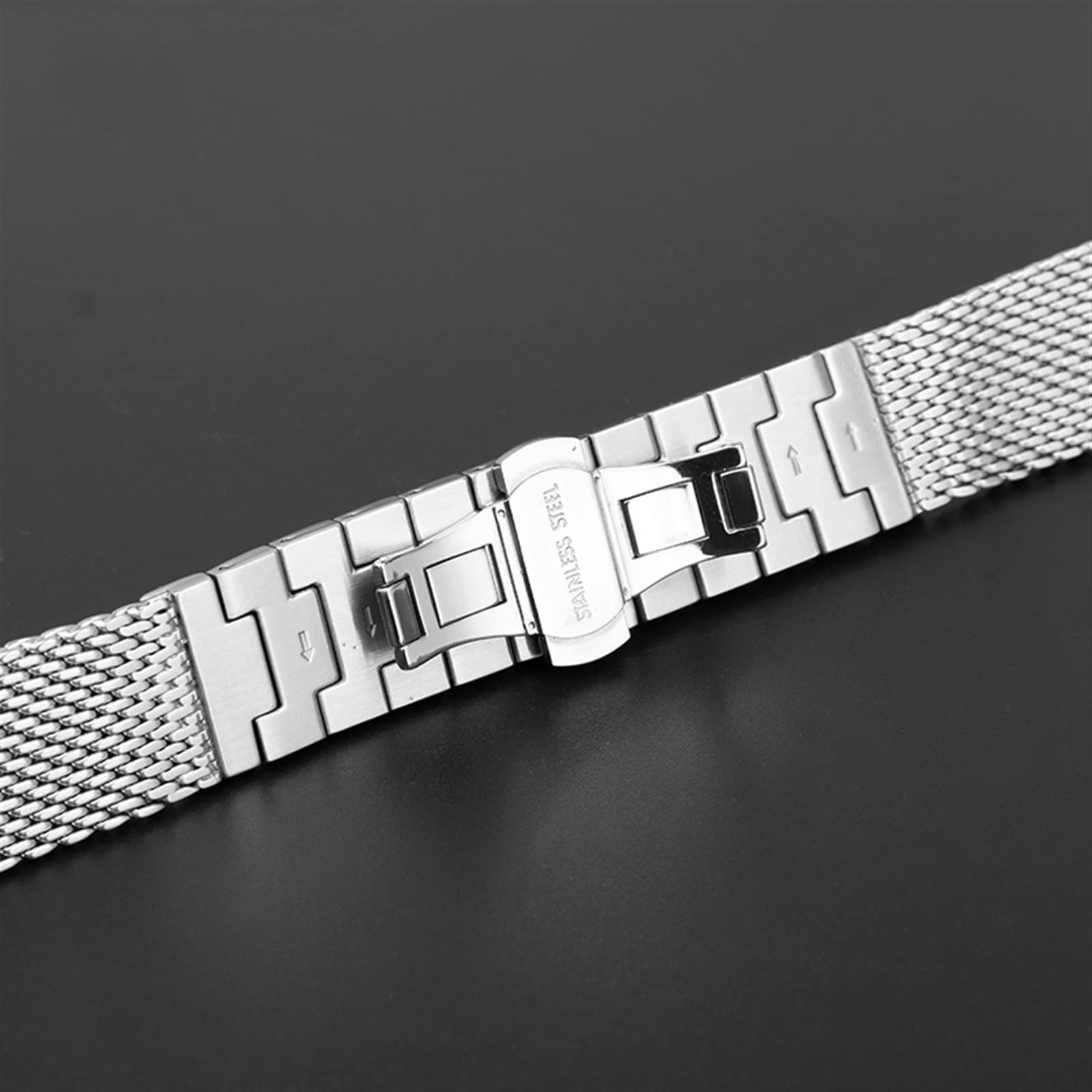 Dla JY8078 JY8037 JY8031 pasek do zegarka męski luksusowy 22MM 23MM Milan Mesh bransoletka ze stali nierdzewnej