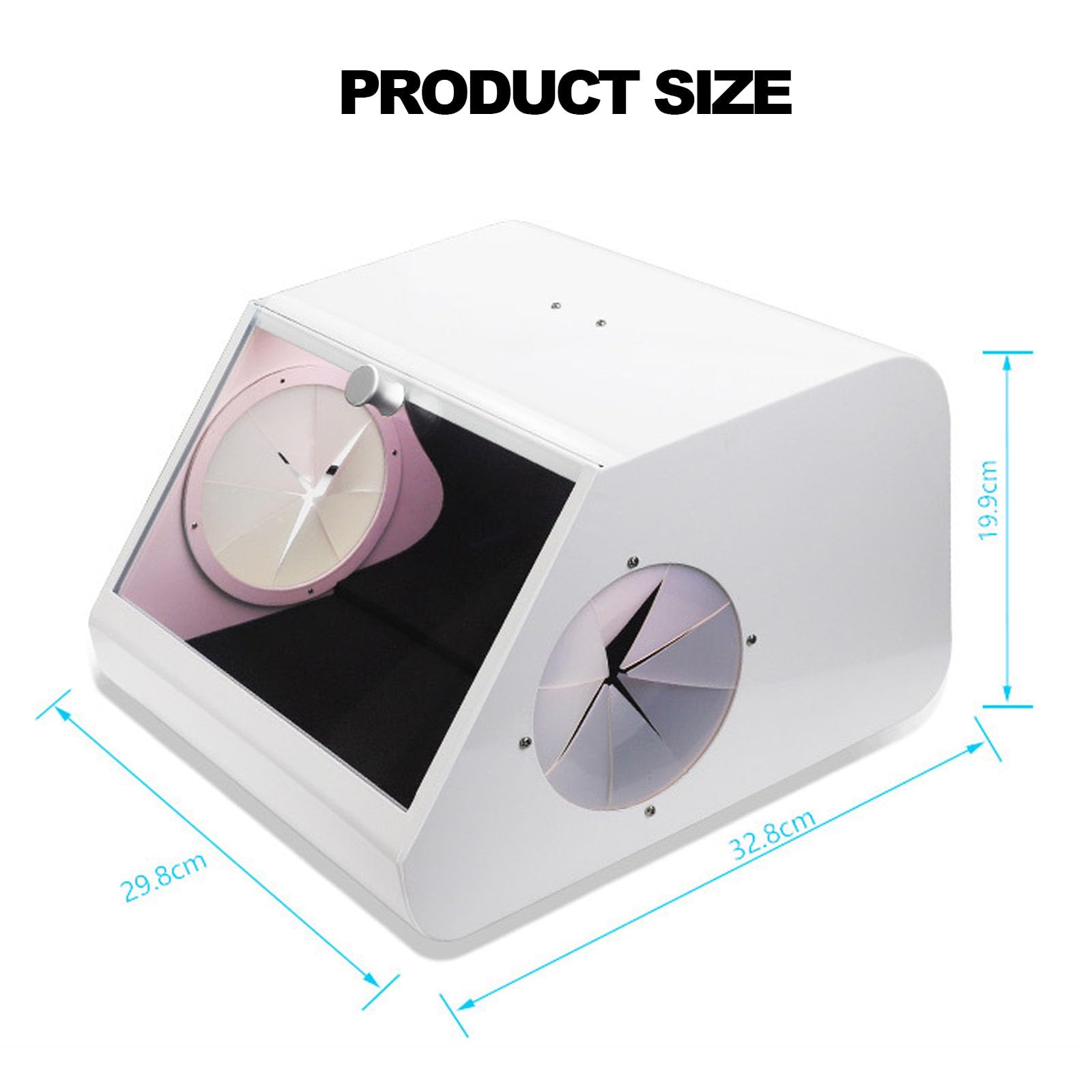 Cabine De Sablage Modulaire pour Laboratoires, avec Extraction Dair, Système De Filtration Et Éclairage LED 5500k, Réduisant La Poussière Pendant Le Sablage, pour Un Sablage De Précision Et Un