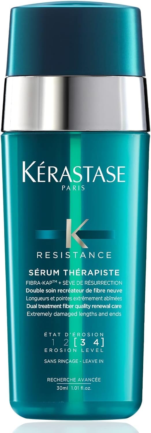 Kérastase | Résistance Thérapiste, Maschera Riparatrice Per Capelli Molto Danneggiati, Masque e Siero di Riparazione Profonda, 200 ml