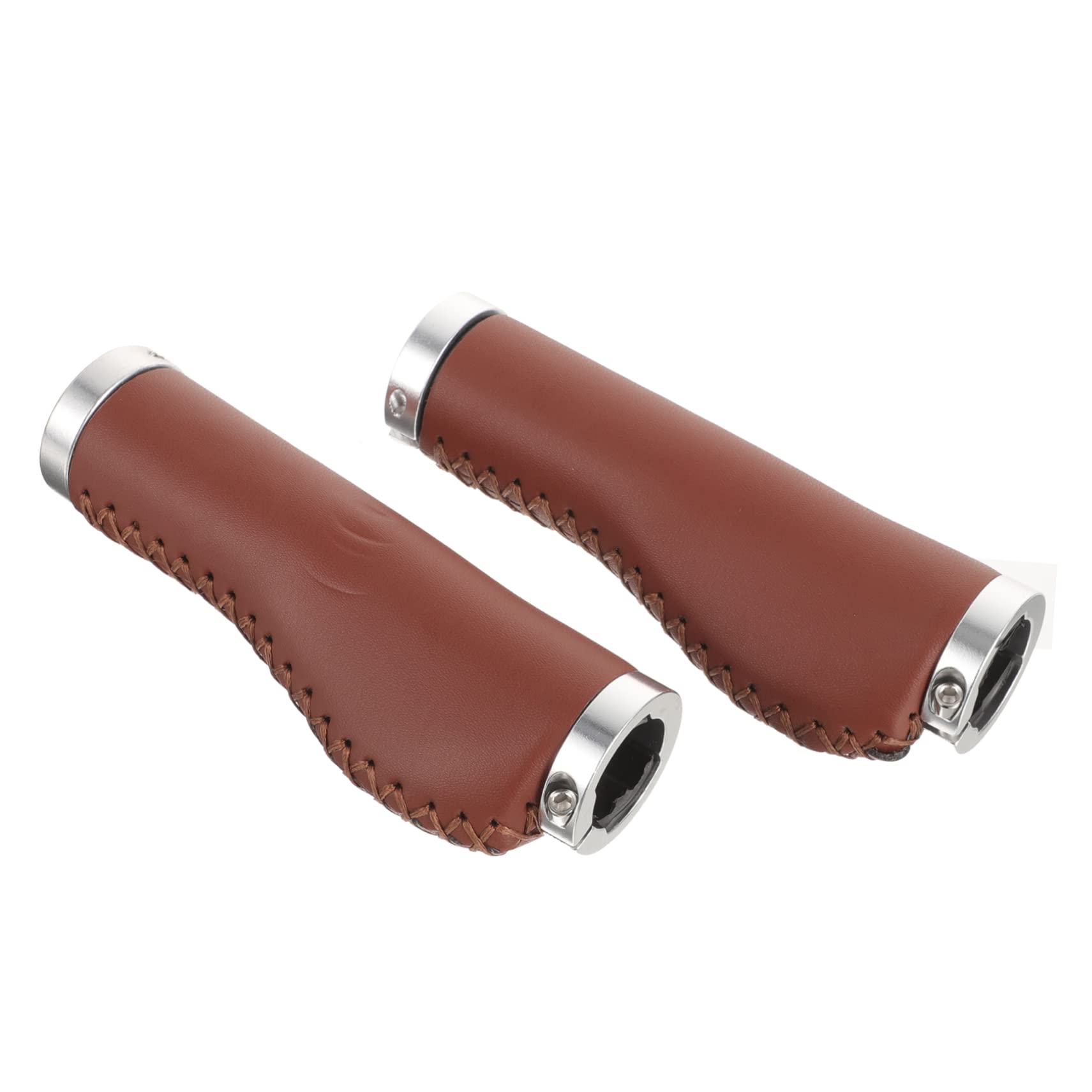 Toyvian Impugnature Manubrio Bici Antiscivolo in Pu per Mountain Bike Ergonomico Resistente Urti per Maggiore Comfort Guida