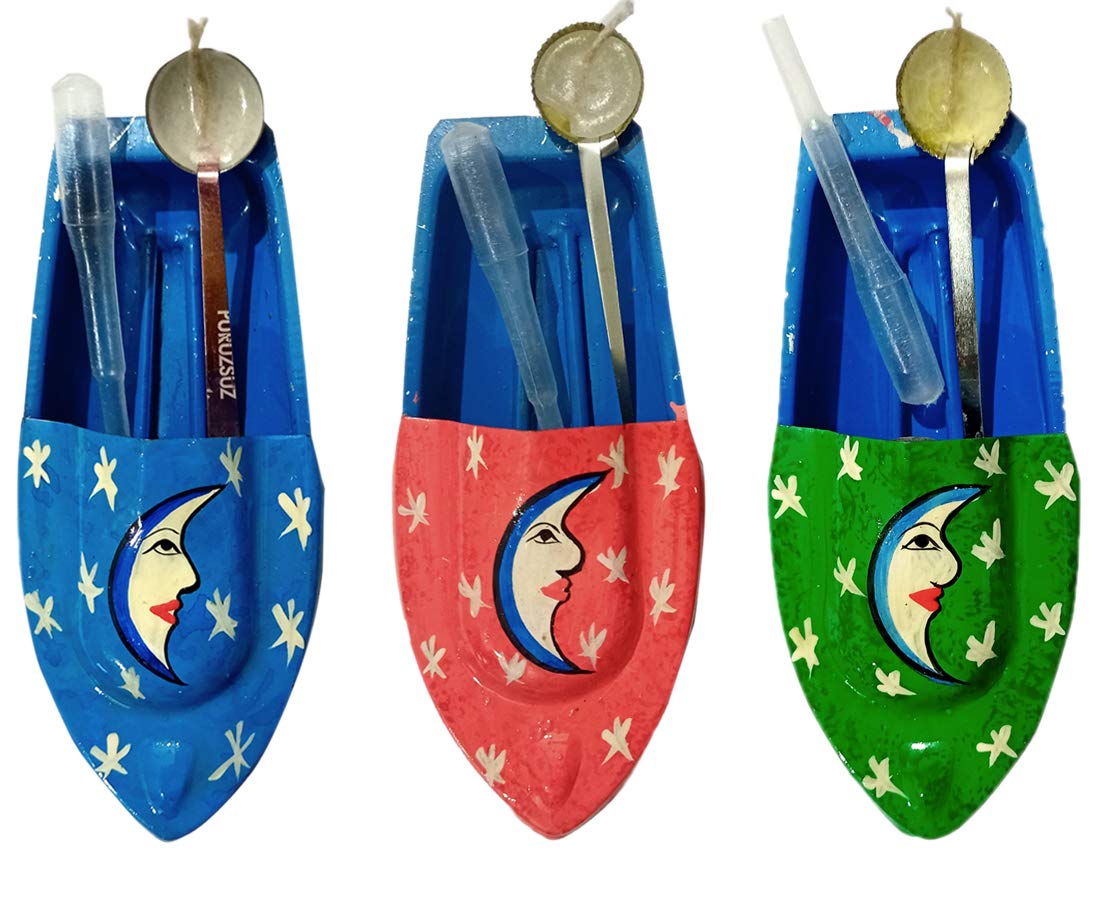 BG Bazzar Gali Hand Painted Pop pop putt putt phat phat Boat (3 Moon & Star Naav) (B08RY5CF1P) Amazon Price History, Amazon Price Tracker