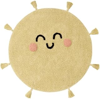 Lorena Canals - You'Re My Sunshine - Amarillo Claro, Gris Oscuro, Melocotón - 97% algodón 3% Otras Fibras. Base: Algodón R...