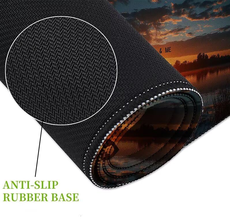 Tapis de souris grand format 1600x800 antidérapant pour éviter les ratés - 5