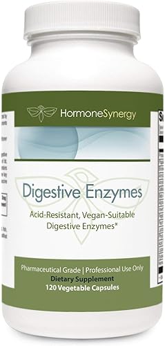 Enzimas digestivas 120 cápsulas vegetales  Enzimas digestivas resistentes a múltiples ácidos, aptas para veganos*