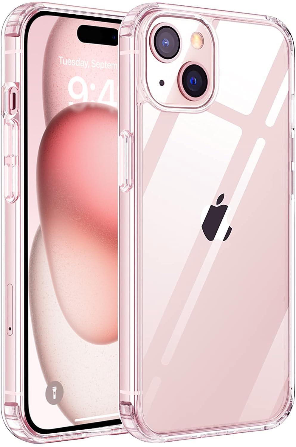 Amozo Ultra Hybrid Drop and Camera Protection Back Cover Case Compatible for iPhone 15 Plus (TPU + Polycarbonate | Crystal Transparent) (iPhone 15 Plus Clear Case) (B0CH8T74HM) Amazon Price History, Amazon Price Tracker