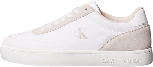 Calvin Klein Men's Cupsole Classic Canvas Low Top Sneakers