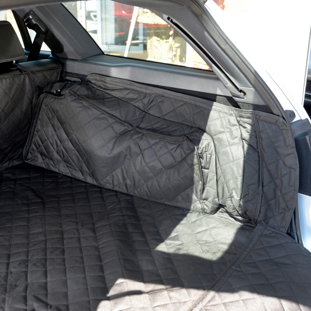 UK Custom Covers QBL625 - Tappetino trapuntato su misura, colore: Nero